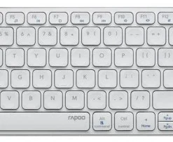 Rapoo E9700M (DE) Bluetooth Tastatur Weiß