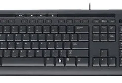 Tastatur Microsoft Wired Keyboard 600 (DE) Schwarz