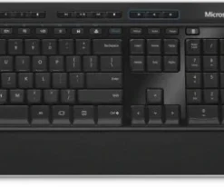 Microsoft Wireless Desktop 3050 (DE) Kabelloses Tastatur-Set